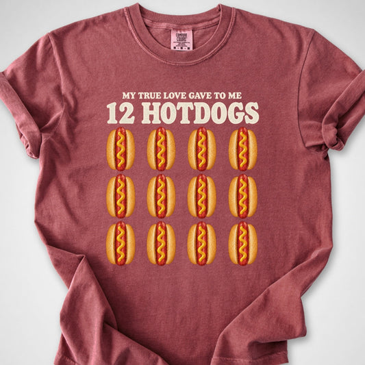 12 Hotdogs — Premium Tee product image 2